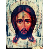Ръчно изработена икона "Исус"