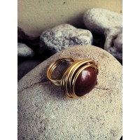 Пръстен от алуминиева тел  BROWN